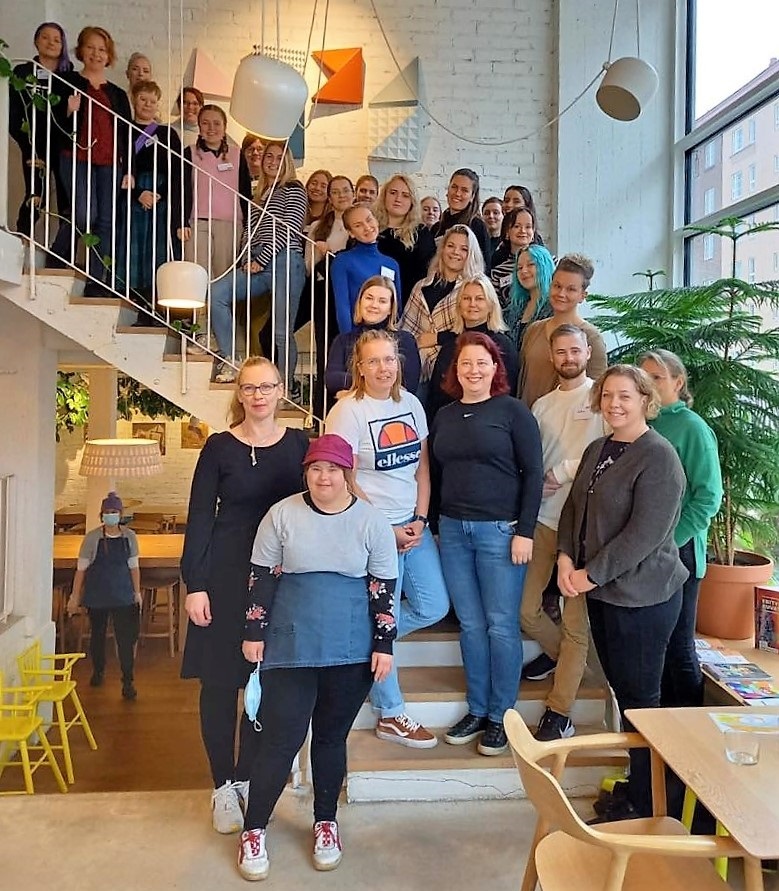 Tegevusteraapia õppekava üliõpilased osalesid Helsingis rahvusvahelisel intensiivkursusel