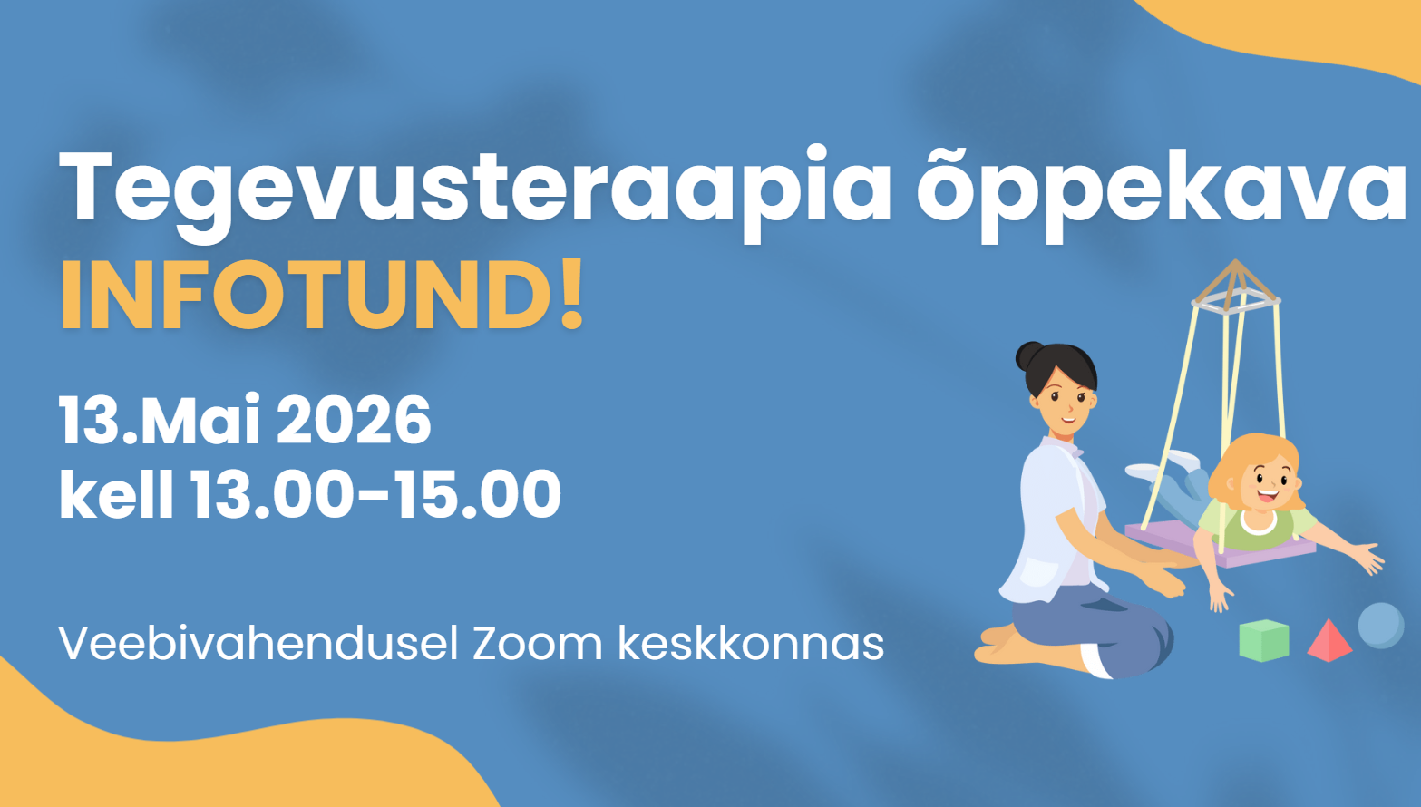 Tegevusteraapia õppekava infotund 