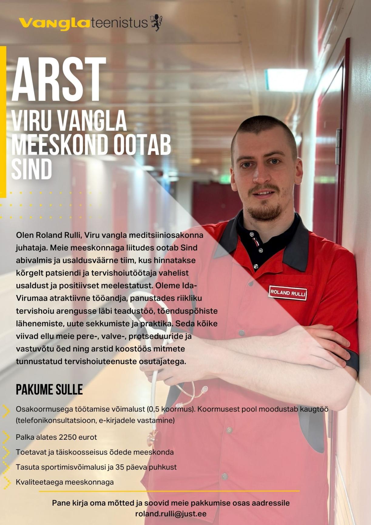 Viru Vangla. Arst