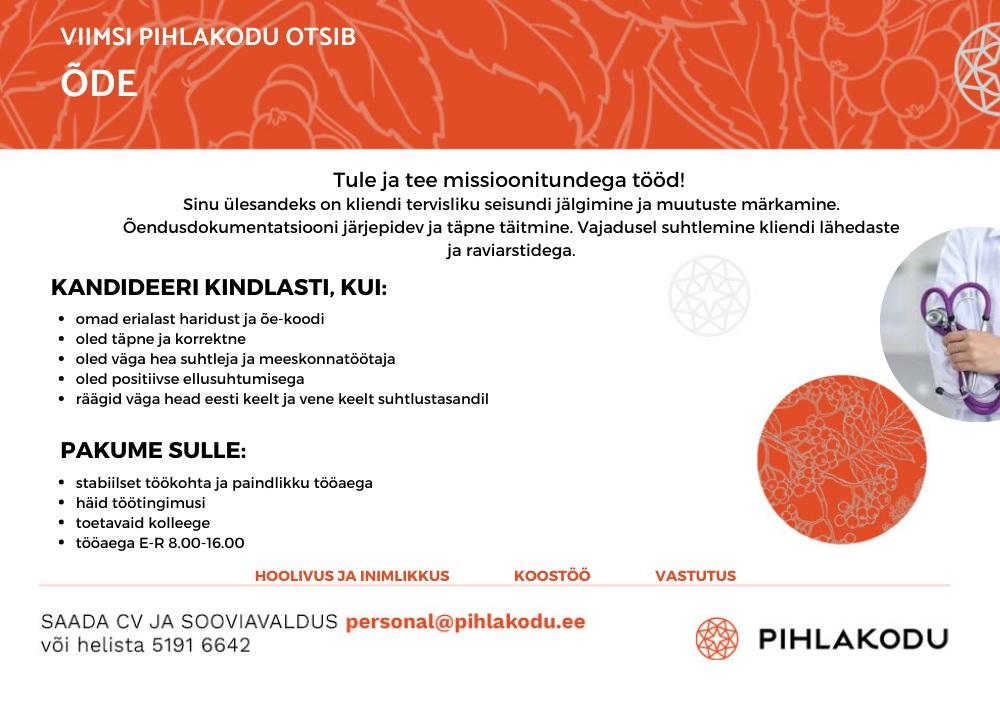 Viimsi Pihlakodu õde