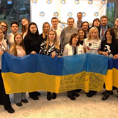 Ukraina tervishoiutöötad lõpetasid kõrgkoolis kahenädalase täienduskoolituse