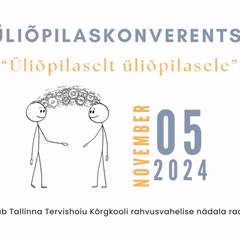 PANE END VALMIS | üliõpilaskonverentsi otseülekanne 5. novembril kõrgkooli aulast