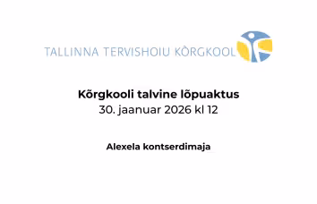 Kõrgkooli talvine lõpuaktus