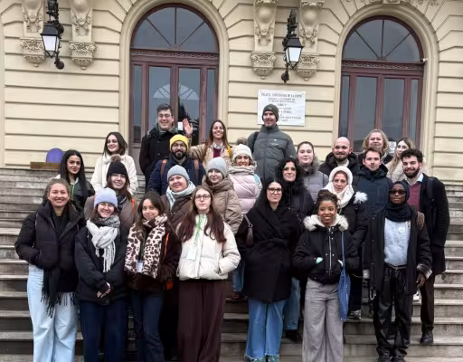 Kõrgkooli tudengid Rumeenias