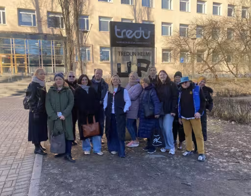 Esimene edukas Erasmus+ rühmaviisiline õpiränne kutseõppes viis hooldustöötajad Tamperesse õppima 