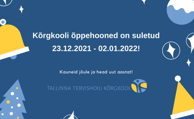 TÄHELEPANU | Vaata, kõrgkooli õppehoonete pühadeaegseid lahtiolekuaegu