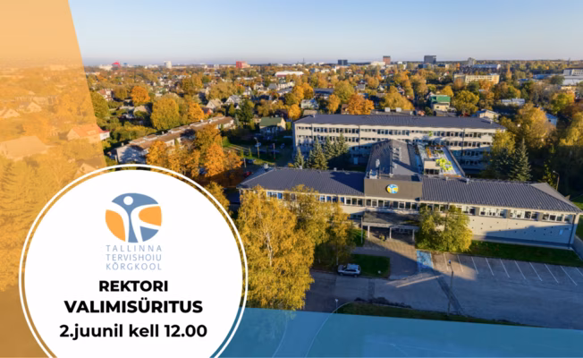 Tallinna Tervishoiu Kõrgkooli uue rektori valimisüritus