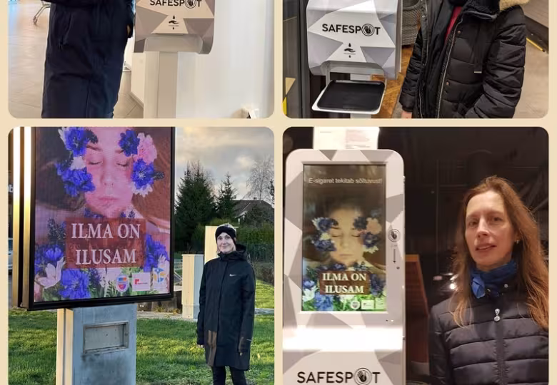 Tervisedenduse õppekava tudengite kampaania juhib tähelepanu e-sigareti kahjulikule mõjule