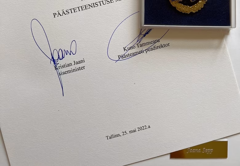 Palju õnne! Õppeosakonna juhataja Jaana Sepp pälvis suursuguse tunnustuse