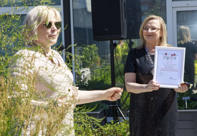 Eesti Õdede Liit tunnustas Tallinna Tervishoiu Kõrgkooli märkimisväärse tiitliga 