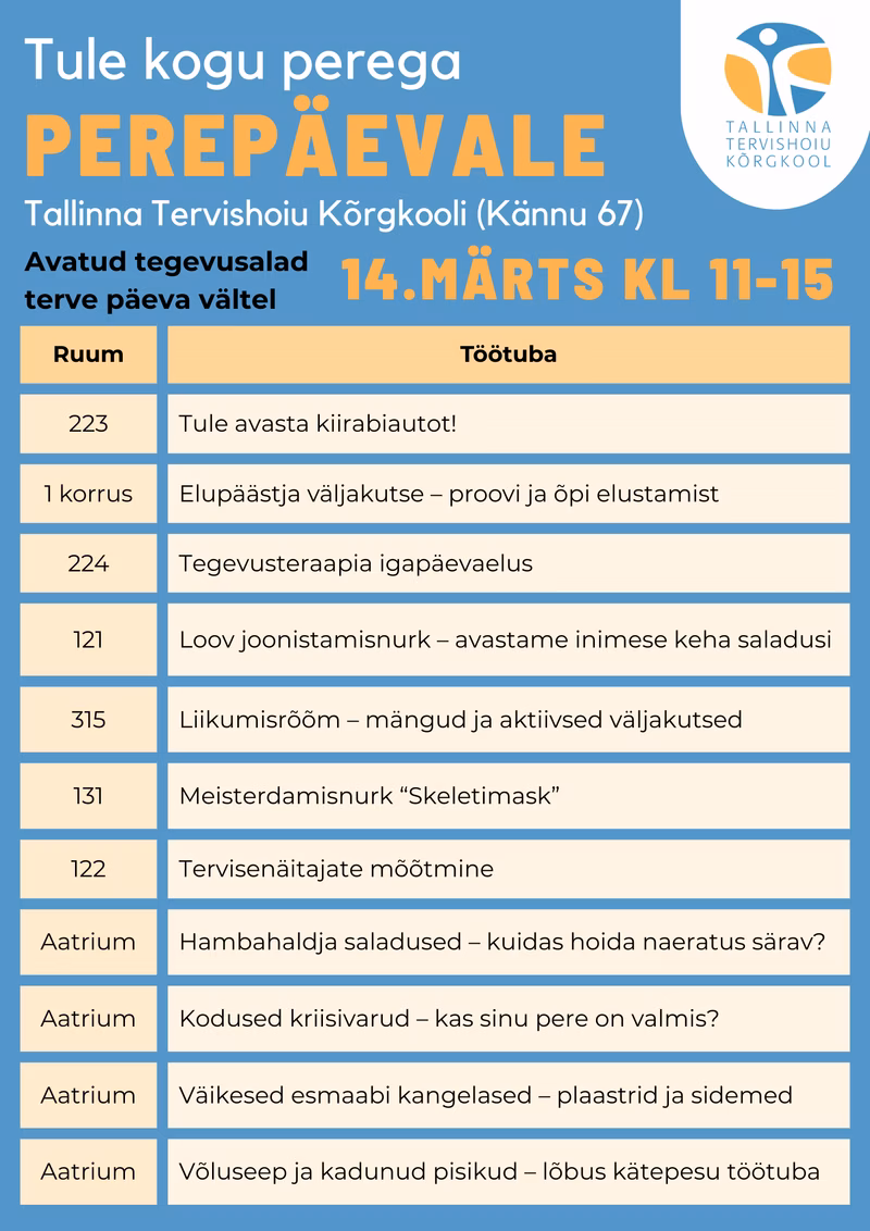 Perepäeva programm