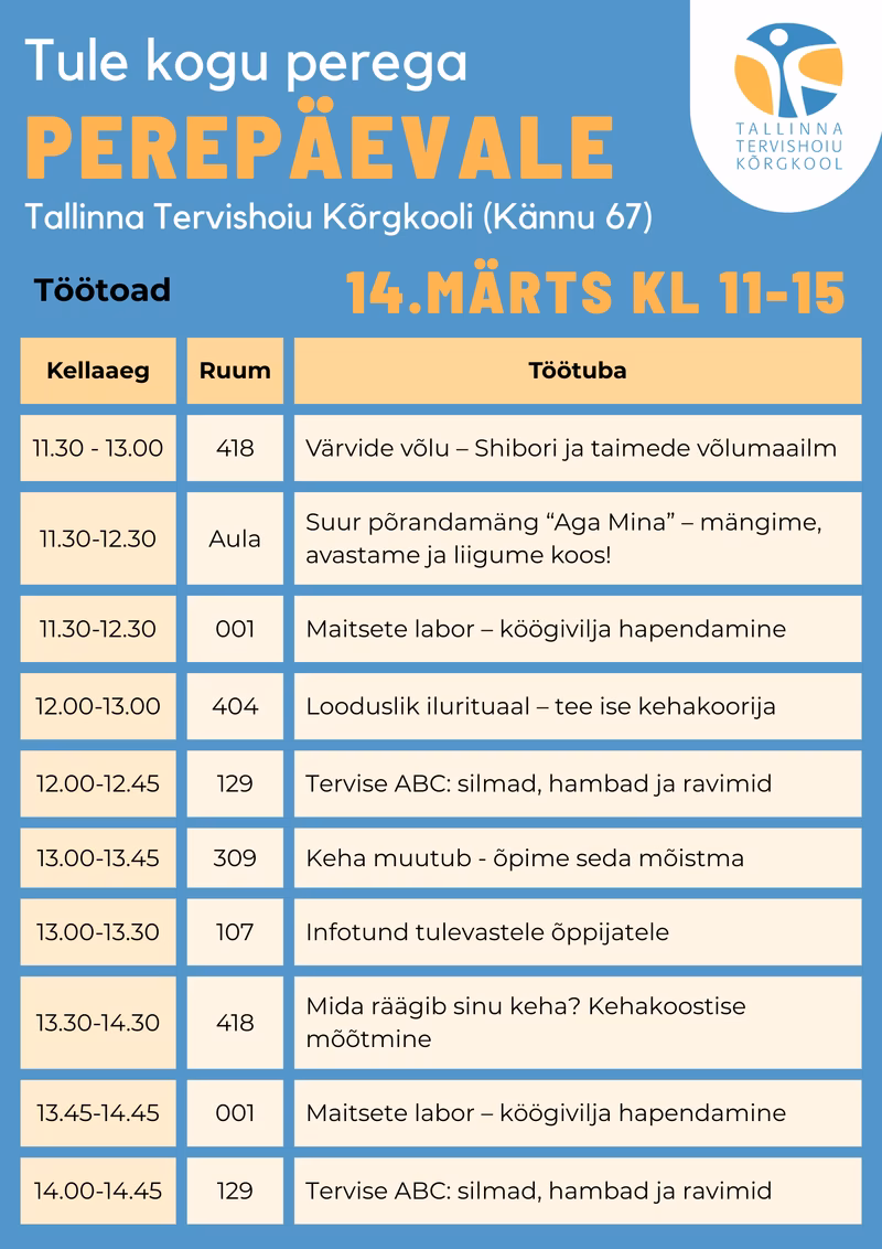 Perepäeva programm 2